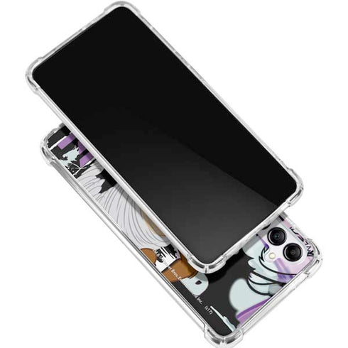 Looney Tunes Splatter Paint Tasmanian Devil Galaxy A15 5G Clear Case