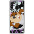 Looney Tunes Splatter Paint Tasmanian Devil Galaxy A21 Clear Case