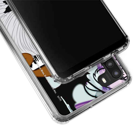 Looney Tunes Splatter Paint Tasmanian Devil Galaxy A21 Clear Case