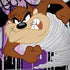 Looney Tunes Splatter Paint Tasmanian Devil Galaxy Note 8 Skin