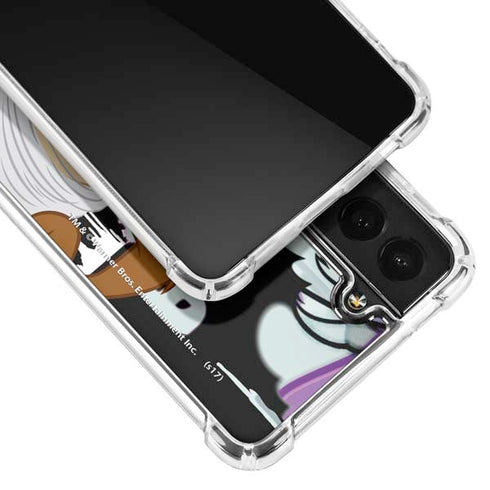 Looney Tunes Splatter Paint Tasmanian Devil Galaxy S21 Plus 5G Clear Case