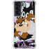 Looney Tunes Splatter Paint Tasmanian Devil Galaxy S22 Clear Case