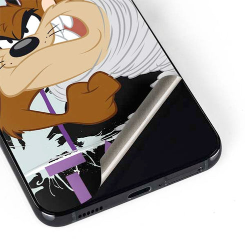 Looney Tunes Splatter Paint Tasmanian Devil Galaxy S22 Skin