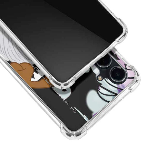 Looney Tunes Splatter Paint Tasmanian Devil Galaxy S23 FE Clear Case