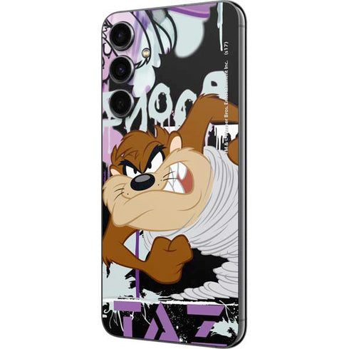 Looney Tunes Splatter Paint Tasmanian Devil Galaxy S23 FE Skin