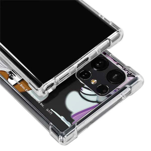 Looney Tunes Splatter Paint Tasmanian Devil Galaxy S24 Ultra Clear Case