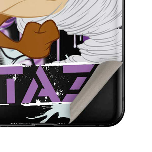 Looney Tunes Splatter Paint Tasmanian Devil Galaxy Z Flip Skin