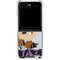 Looney Tunes Splatter Paint Tasmanian Devil Galaxy Z Flip5 5G Clear Case