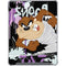 Looney Tunes Splatter Paint Tasmanian Devil iPad Pro 12.9in (2020) Clear Case