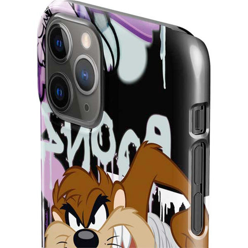 Looney Tunes Splatter Paint Tasmanian Devil iPhone 11 Pro Lite Case