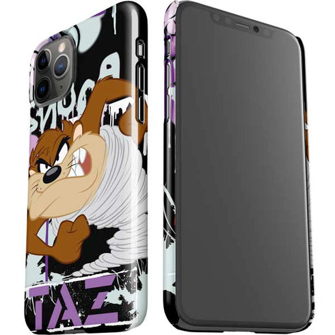 Looney Tunes Splatter Paint Tasmanian Devil iPhone 11 Pro Lite Case