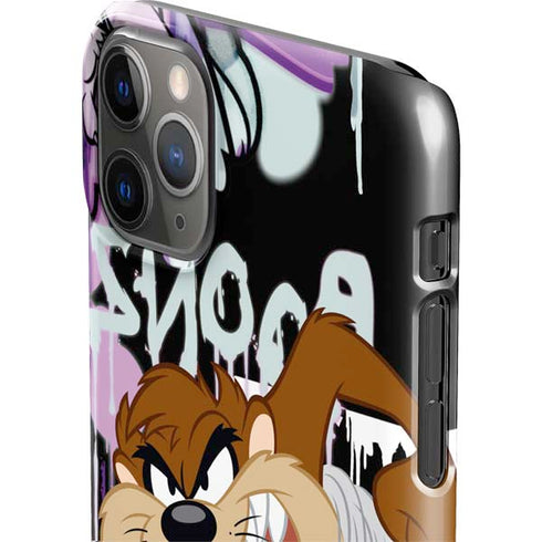 Looney Tunes Splatter Paint Tasmanian Devil iPhone 11 Pro Max Lite Case