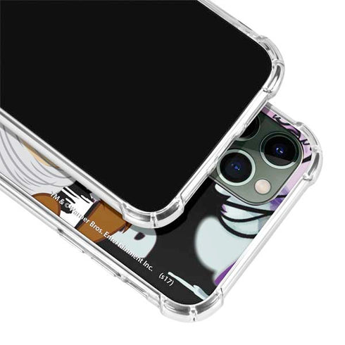 Looney Tunes Splatter Paint Tasmanian Devil iPhone 12 Pro Clear Case