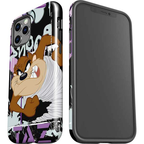 Looney Tunes Splatter Paint Tasmanian Devil iPhone 12 Pro Impact Case