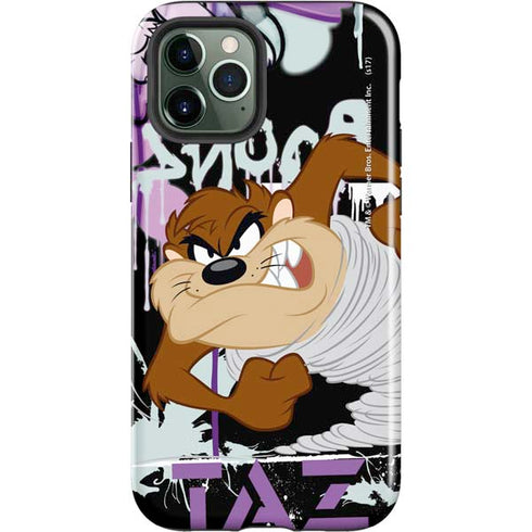 Looney Tunes Splatter Paint Tasmanian Devil iPhone 12 Pro Max Impact Case