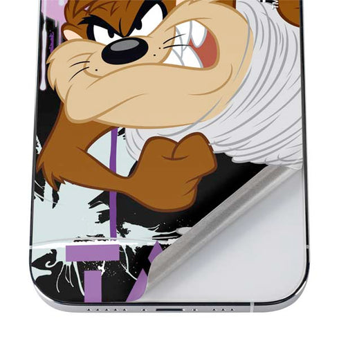 Looney Tunes Splatter Paint Tasmanian Devil iPhone 12 Pro Max Skin