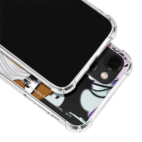 Looney Tunes Splatter Paint Tasmanian Devil iPhone 14 Clear Case