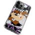 Looney Tunes Splatter Paint Tasmanian Devil iPhone 15 Pro Clear Case
