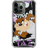 Looney Tunes Splatter Paint Tasmanian Devil iPhone 14 Pro Max Clear Case