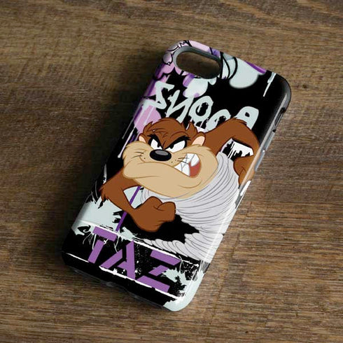 Looney Tunes Splatter Paint Tasmanian Devil iPhone 7 Pro Case