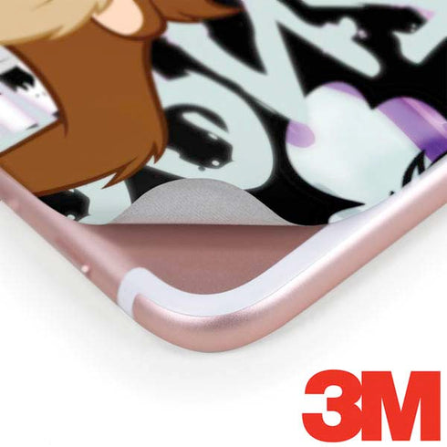 Looney Tunes Splatter Paint Tasmanian Devil iPhone 8 Plus Skin