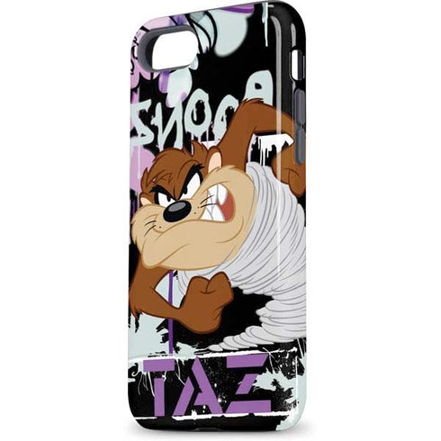 Looney Tunes Splatter Paint Tasmanian Devil iPhone 8 Pro Case