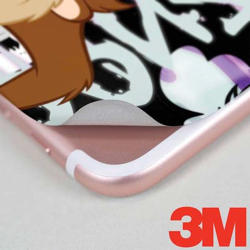 Looney Tunes Splatter Paint Tasmanian Devil iPhone 8 Skin