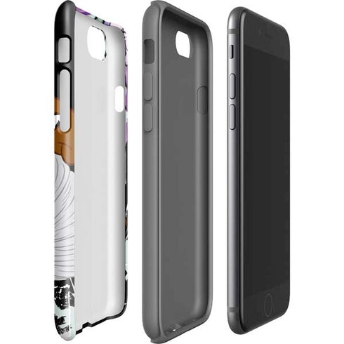 Looney Tunes Splatter Paint Tasmanian Devil iPhone SE (2nd & 3rd Gen) Pro Case