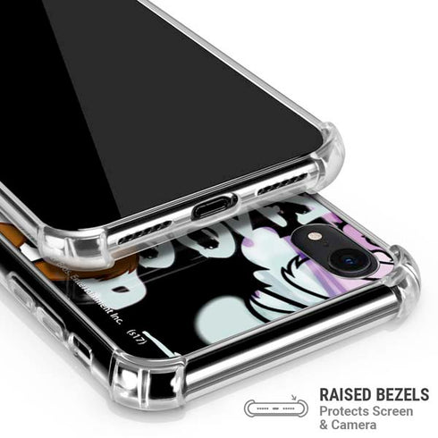 Looney Tunes Splatter Paint Tasmanian Devil iPhone XR Clear Case