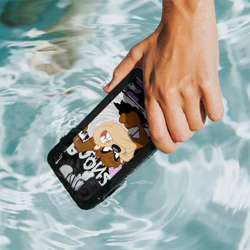 Looney Tunes Splatter Paint Tasmanian Devil iPhone XR Waterproof Case