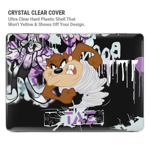 Looney Tunes Splatter Paint Tasmanian Devil MacBook Pro 16in (2021-25) Case plus Skin
