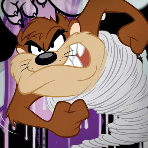 Looney Tunes Splatter Paint Tasmanian Devil Moto G6 Skin