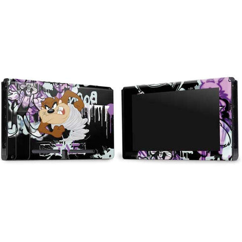 Looney Tunes Splatter Paint Tasmanian Devil Nintendo Switch Bundle Skin