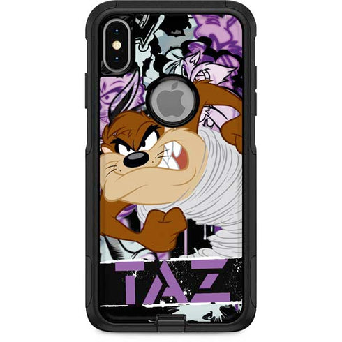 Looney Tunes Splatter Paint Tasmanian Devil Otterbox Commuter iPhone Skin