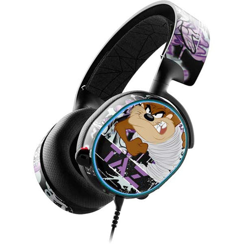 Looney Tunes Splatter Paint Tasmanian Devil SteelSeries Arctis 3 Skin