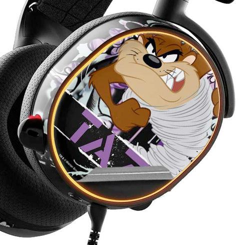 Looney Tunes Splatter Paint Tasmanian Devil SteelSeries Arctis 3 Skin