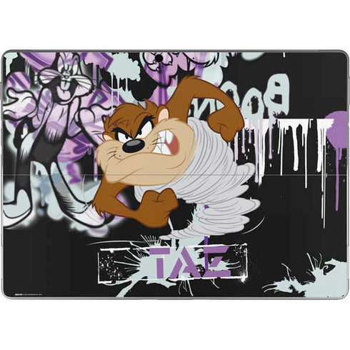 Looney Tunes Splatter Paint Tasmanian Devil Surface Pro 9 Skin