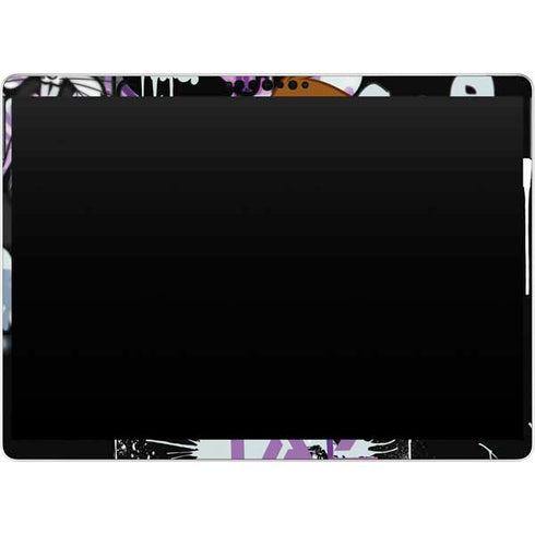 Looney Tunes Splatter Paint Tasmanian Devil Surface Pro 9 Skin