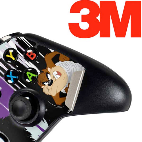 Looney Tunes Splatter Paint Tasmanian Devil Xbox One Controller Skin