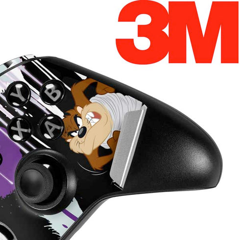 Looney Tunes Splatter Paint Tasmanian Devil Xbox One Elite Controller Skin