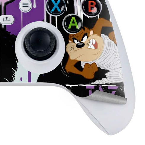 Looney Tunes Splatter Paint Tasmanian Devil Xbox Series S Bundle Skin