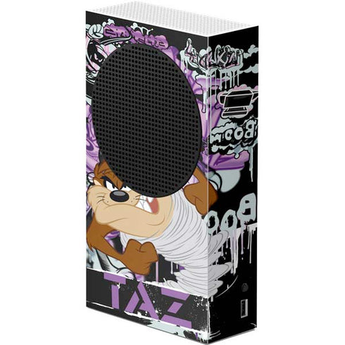 Looney Tunes Splatter Paint Tasmanian Devil Xbox Series S Console Skin