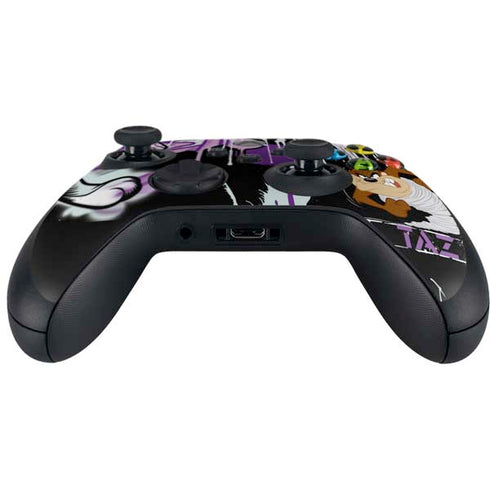 Looney Tunes Splatter Paint Tasmanian Devil Xbox Series X Controller Skin