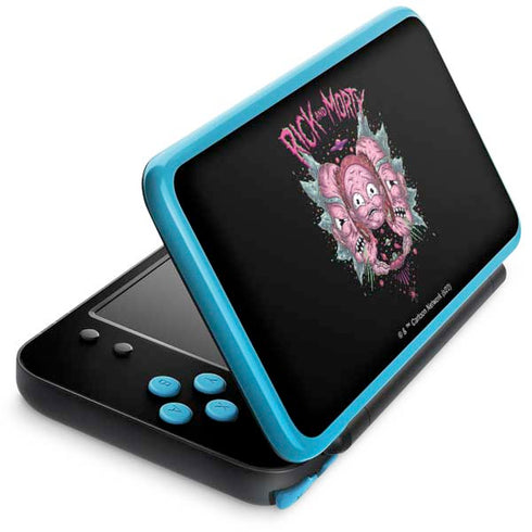Adult Swim Rick and Morty Split Head Rick Nintendo 2DS XL (2017) Skin