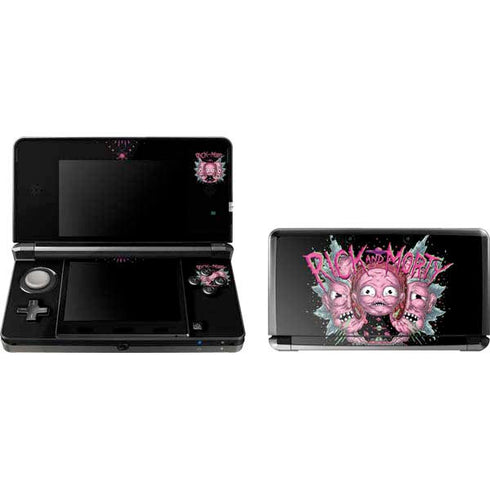 Adult Swim Rick and Morty Split Head Rick 3DS (2011) Skin