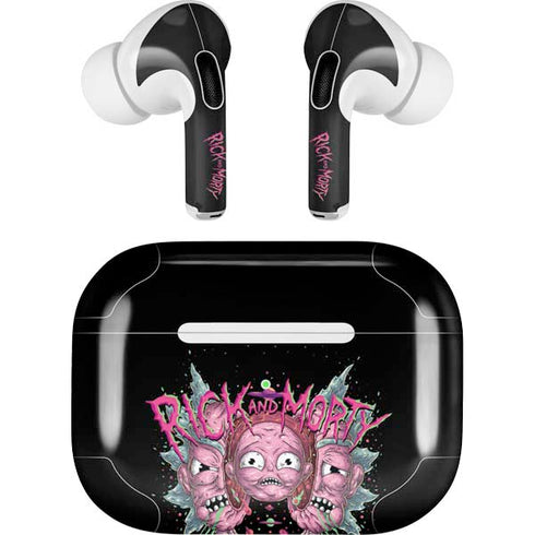 Adult Swim Rick and Morty Split Head Rick AirPods Pro 2nd Gen Skin