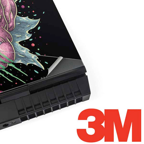 Adult Swim Rick and Morty Split Head Rick Dell Alienware Skin