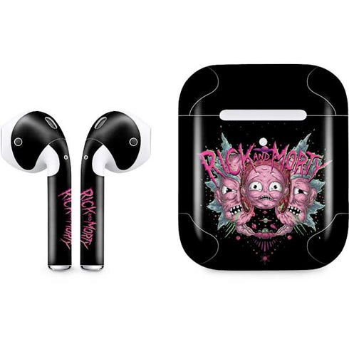 Adult Swim Rick and Morty Split Head Rick Apple AirPods 2 Skin