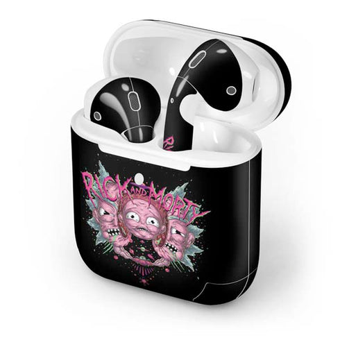 Adult Swim Rick and Morty Split Head Rick Apple AirPods 2 Skin