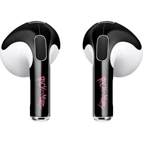 Adult Swim Rick and Morty Split Head Rick Apple AirPods (3rd Gen 2021) Skin